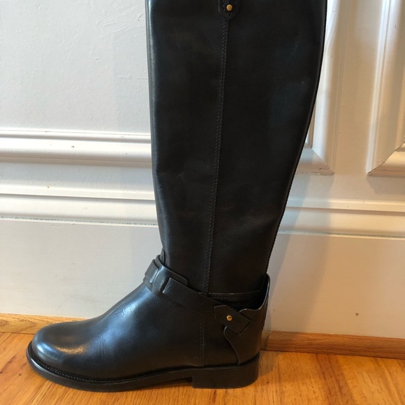 🆕 Tory Burch Colton Riding Boot Galleon Leather 6.5 - Picture 3 of 8